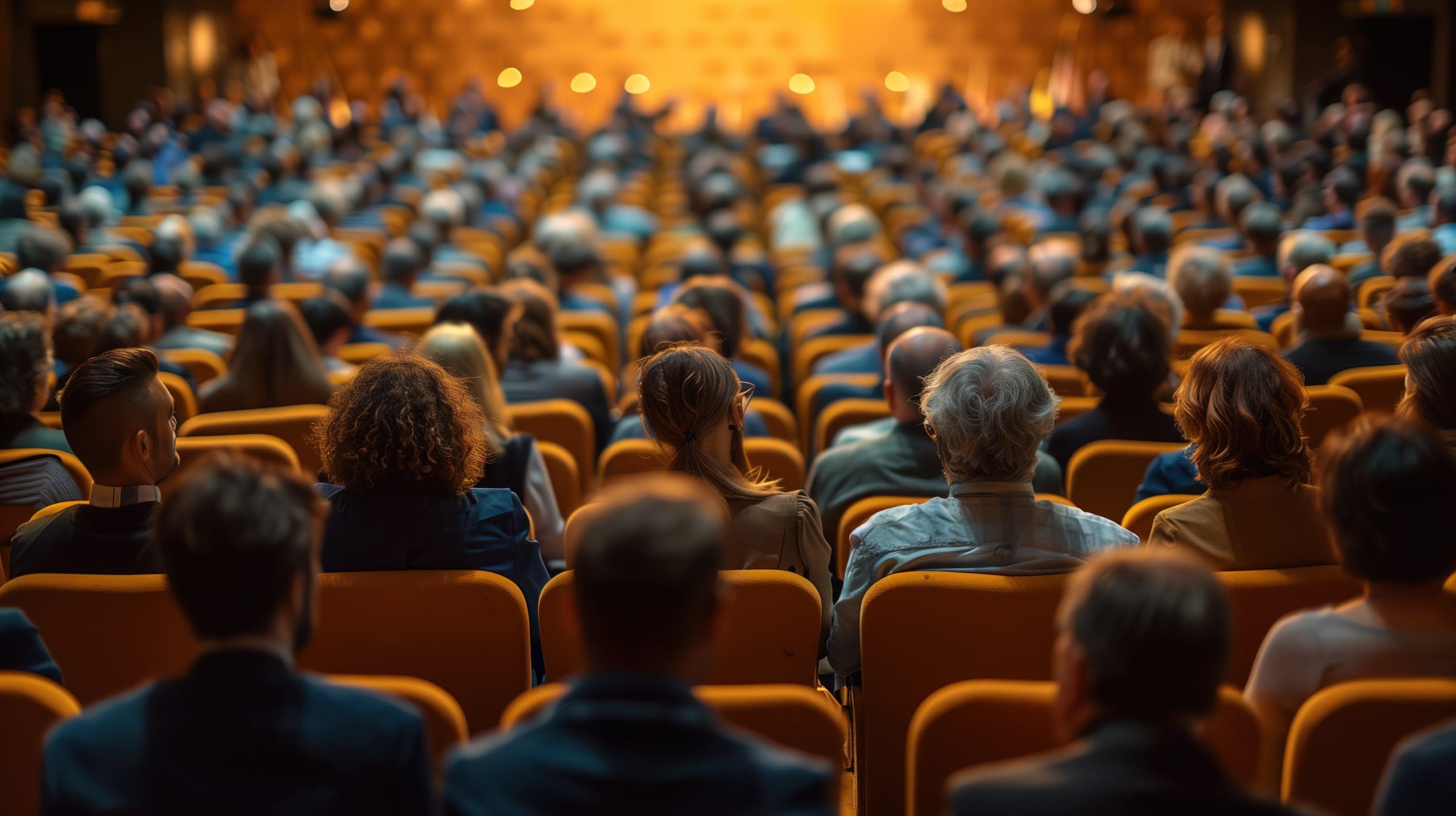 Large Group of People Sitting in an Auditorium representing training solutions provided by Audit Practice Support.